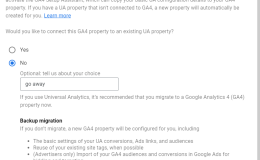 如何關閉自動創建 Google Analytics 4 資源