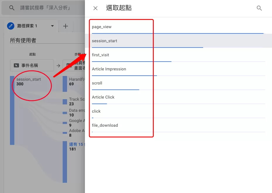 GA4 路徑探索(Path Exploration)完整教學 GA4 路徑探索(Path Exploration)完整教學