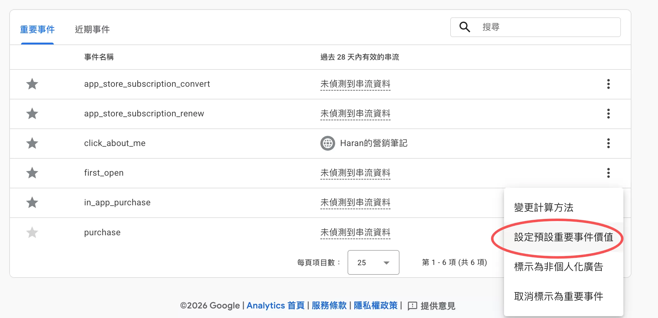 GA4設定重要事件(key events)的三種方式