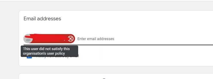 GA4 授權出現「Organization’s user policy」錯誤的原因與解決方法 GA4 授權出現「Organization’s user policy」錯誤的原因與解決方法