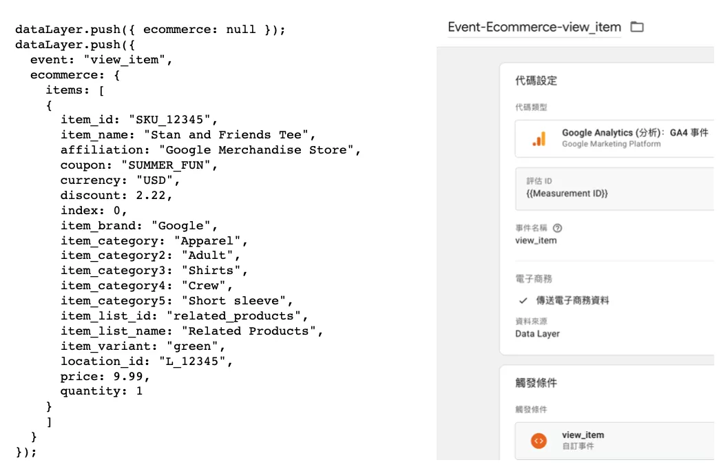 使用 GTM「傳送電子商務資料」功能追蹤電商行為 使用 GTM「傳送電子商務資料」功能追蹤電商行為