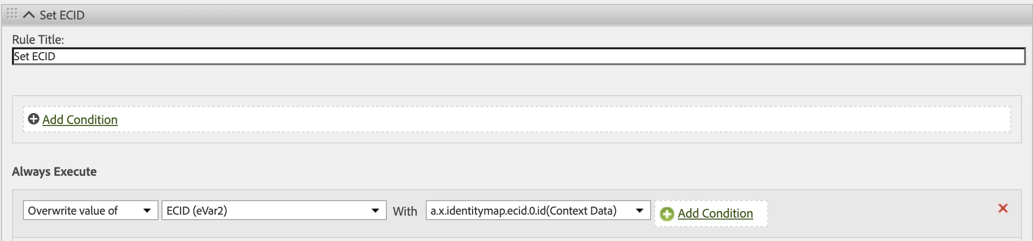 Adobe Analytics中將ECID設定為eVar(客戶端 & 伺服器端) Adobe Analytics中將ECID設定為eVar(客戶端 & 伺服器端)
