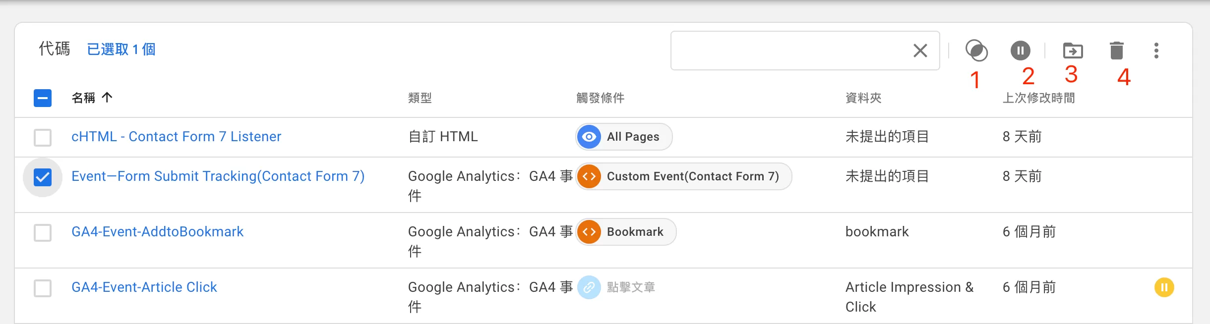 Google Tag Manager 代碼(Tags)完整解析 Google Tag Manager 代碼(Tags)完整解析