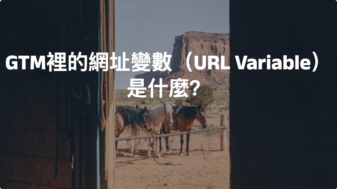 GTM裡的網址變數（URL Variable）是什麼？