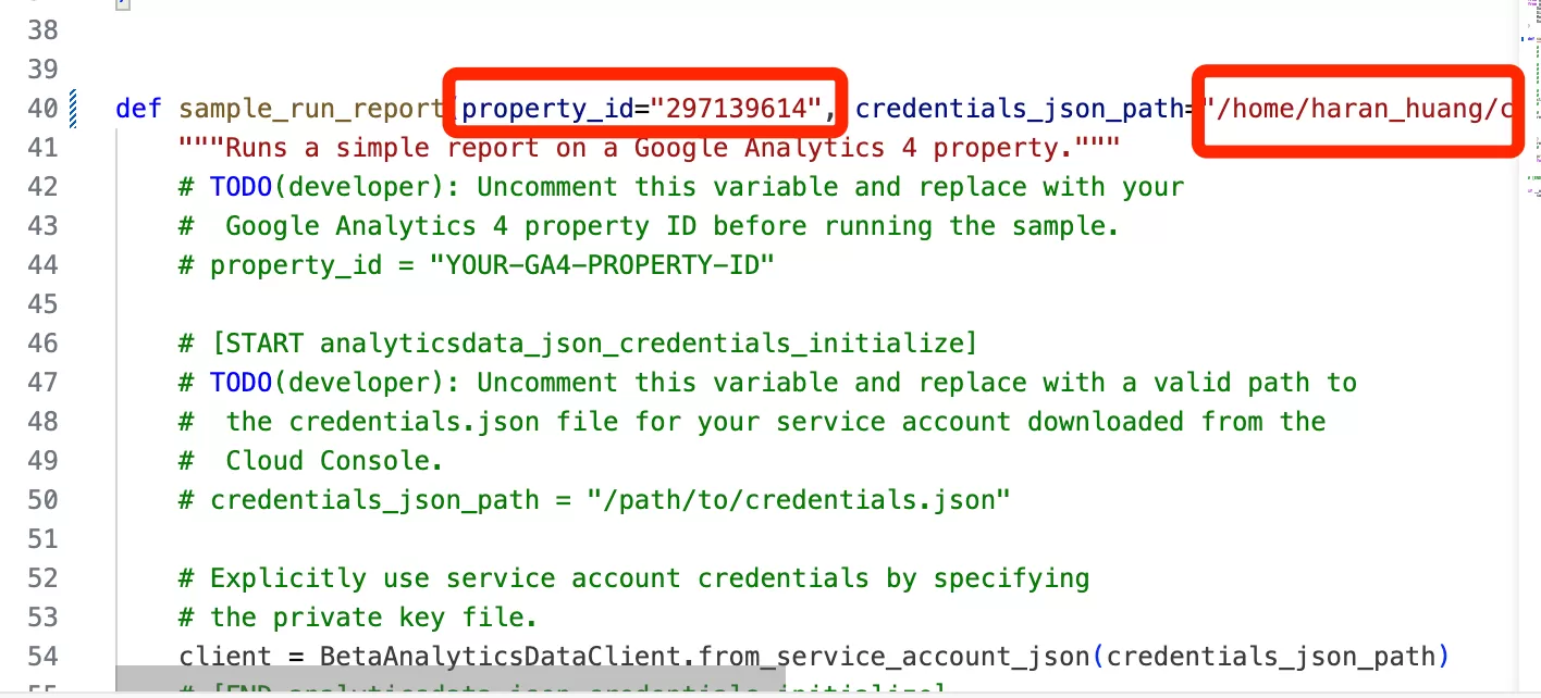 用Python連接Google Analytics 4 API取得資料 用Python連接Google Analytics 4 API取得資料