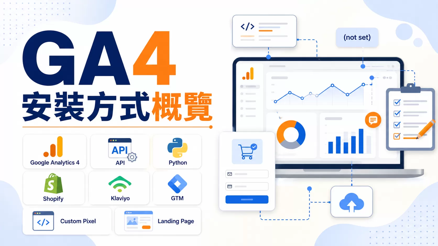 GA4安裝方式概覽
