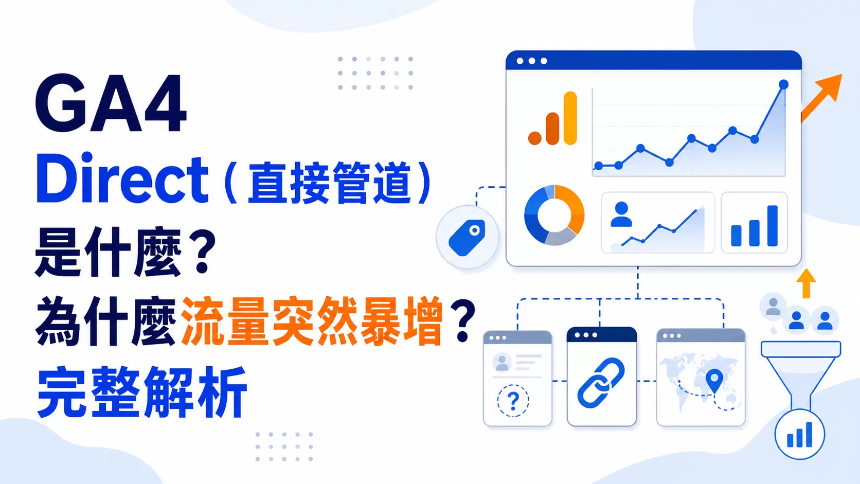 GA4 Direct（直接管道）是什麼？為什麼流量突然暴增？完整解析