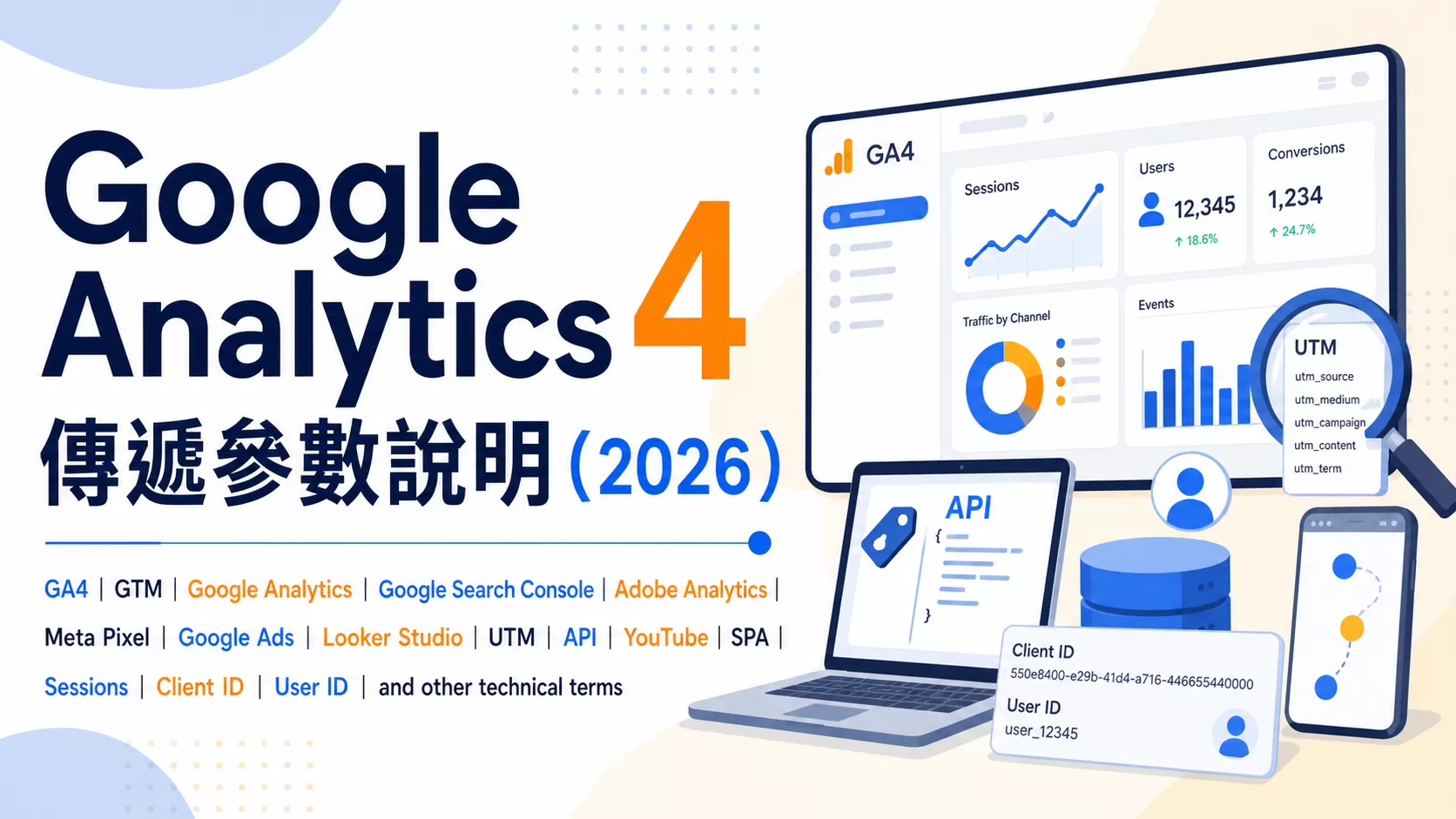 Google Analytics 4 傳遞參數說明（2026）