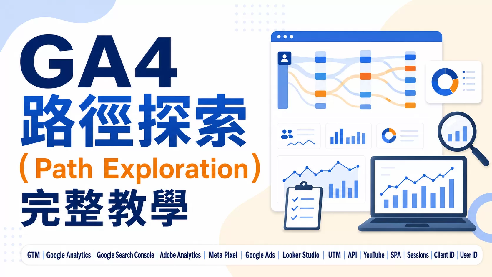 GA4 路徑探索（Path Exploration）完整教學