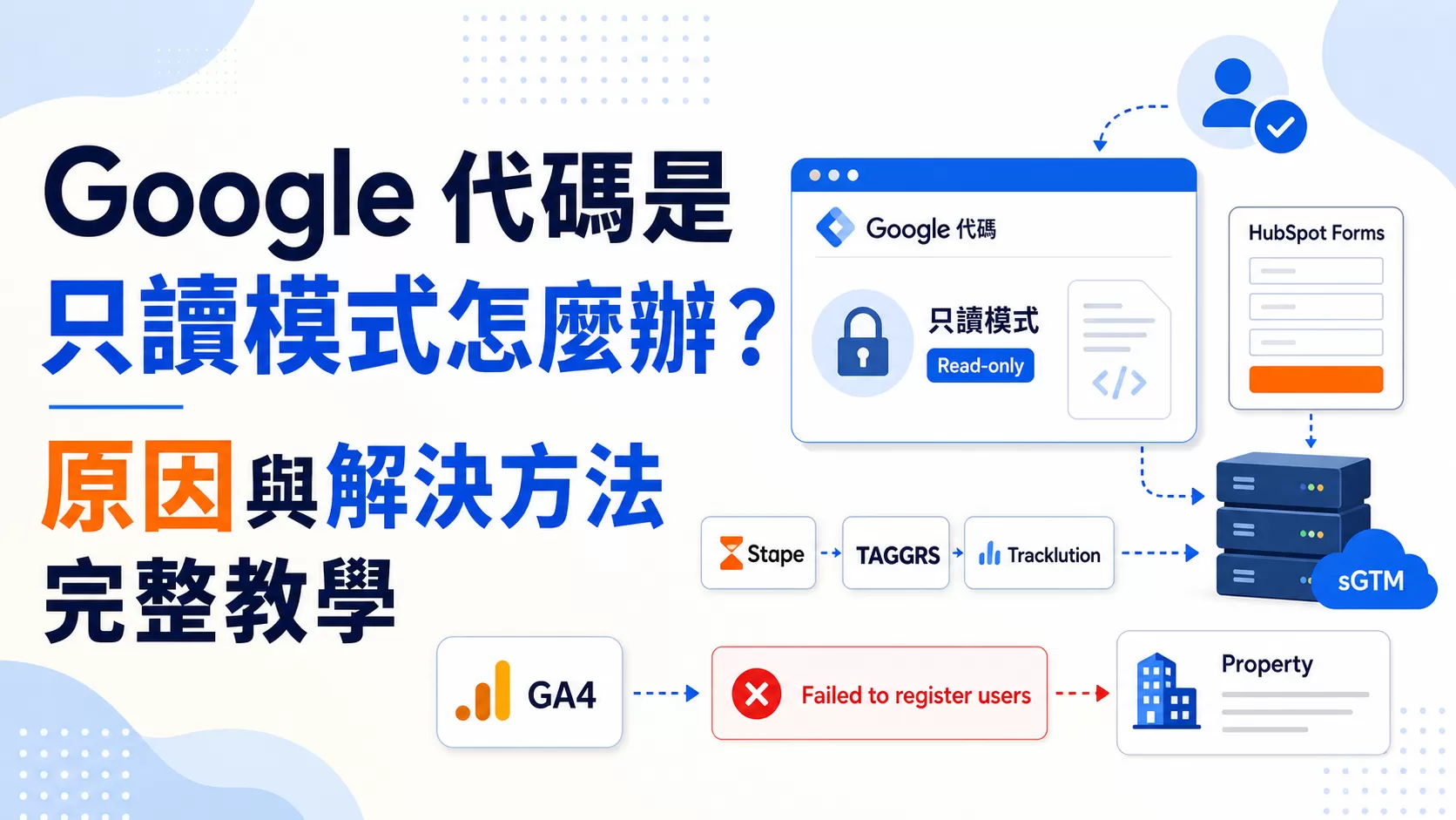 Google 代碼是只讀模式怎麼辦？原因與解決方法完整教學