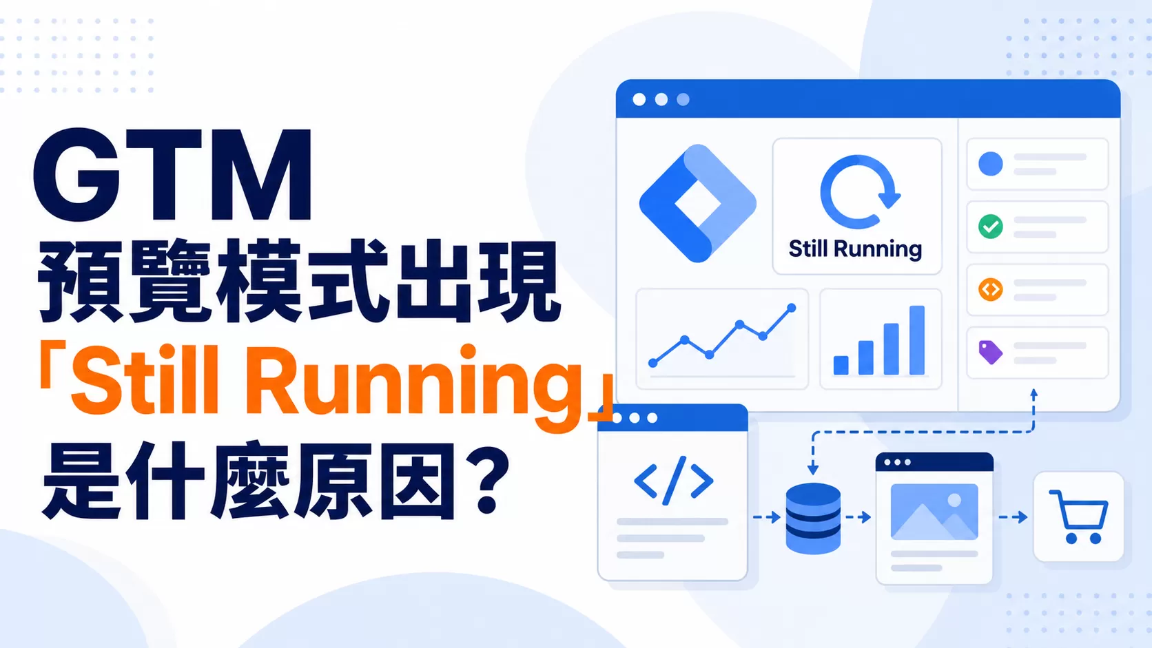 GTM 預覽模式出現「Still Running」是什麼原因？