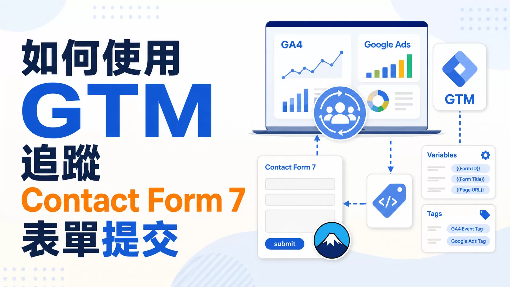 如何使用GTM追蹤Contact Form 7表單提交