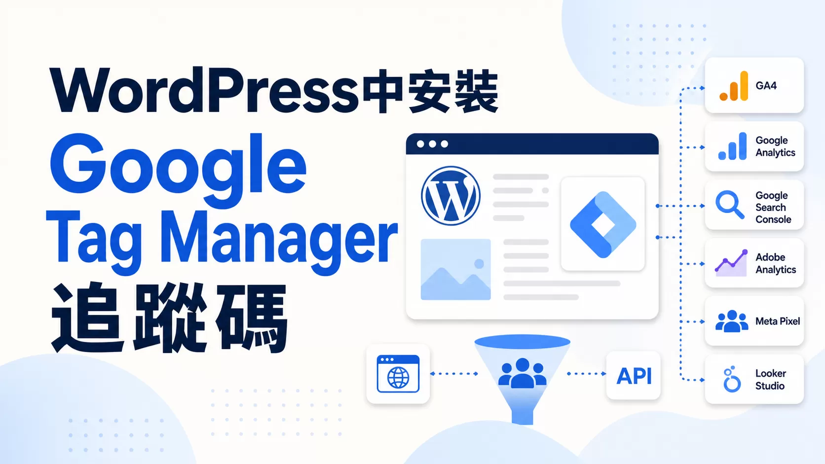 WordPress中安裝Google Tag Manager追蹤碼